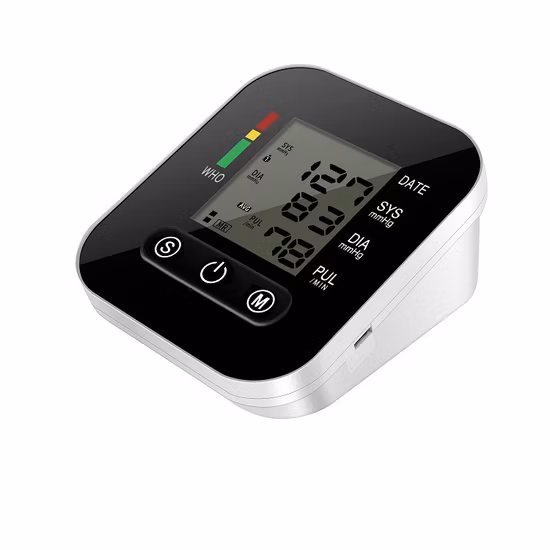 Medizinisches Gerät LCD Digital Bp Monitor Blutdruckmessgerät Bluetooth IMT Blutdruckmessgerät